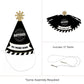 Big Dot of Happiness Happy Retirement - Mini Cone Retirement Party Hats - Small Little Party Hats - Set of 8