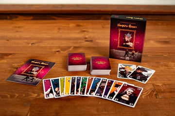 25th Century Games Vampire Queen - Fast-Paced Card Game, Thrilling Vampire Theme, Strategic Gameplay for Ages 8+ and 3 to 12 Players