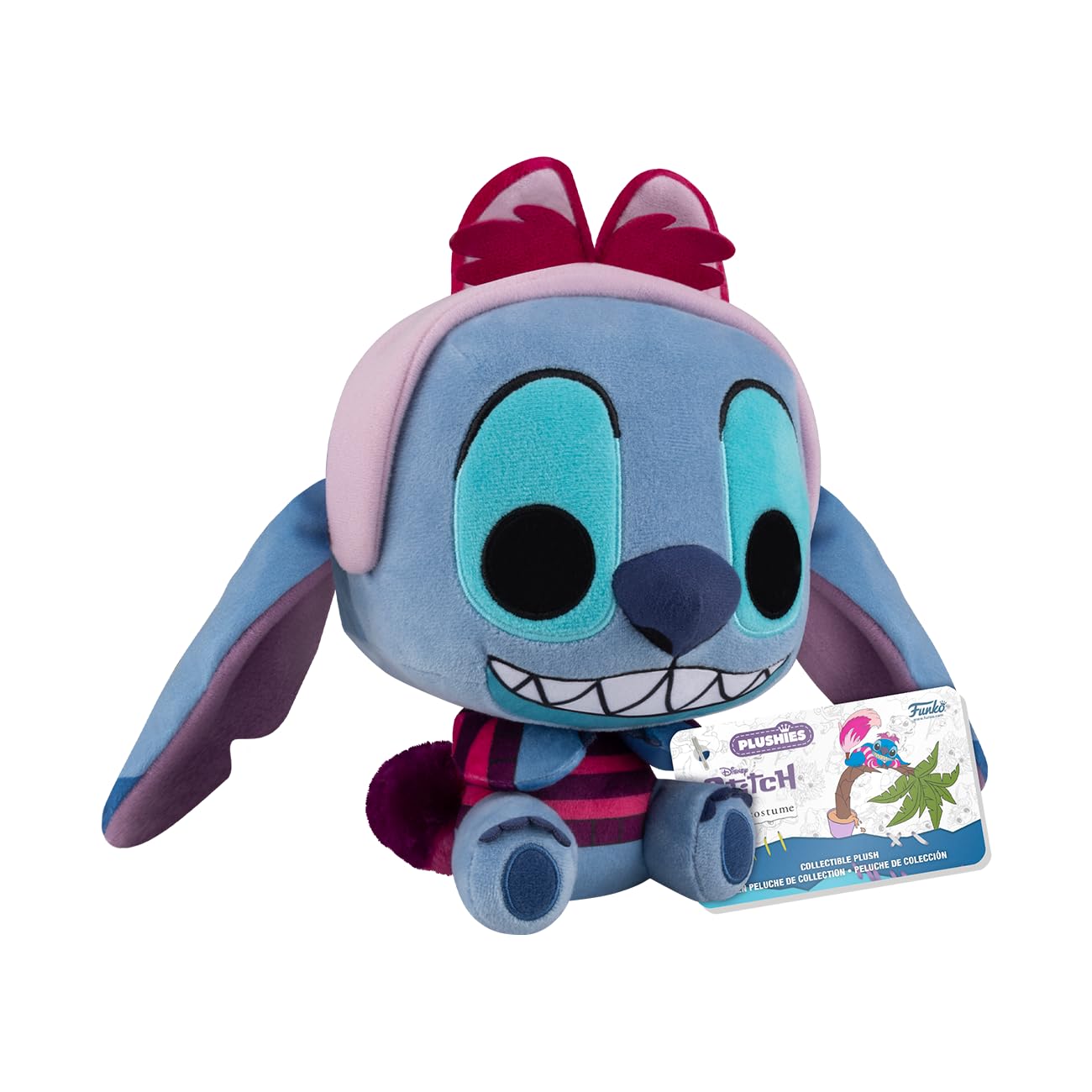 Funko Pop! Plush: Disney Stitch in Costume - Alice in Wonderland, Stitch as Cheshire Cat 7"
