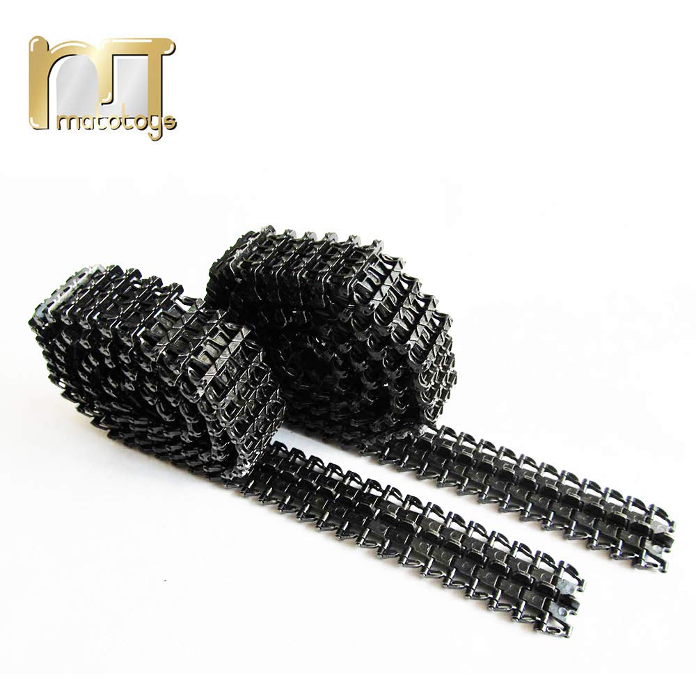 Mato Metal Upgraded Parts Tracks Sprockets Idler Wheels Set for Heng Long 3858-1 1/16 1:16 RC Panzer IV Tank