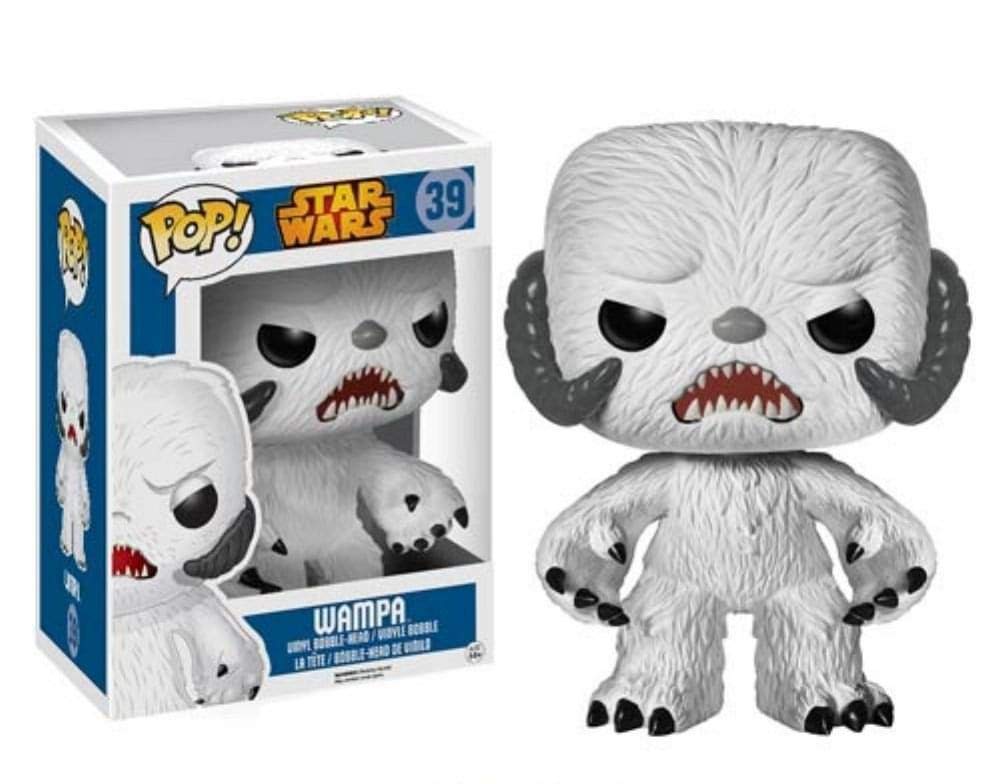 Funko Star Wars Over-Sized Wampa Pop! and Luke Skywalker Pop! Action Figure