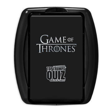 Top Trumps Game of Thrones Quiz Game, Entertaining Trivia About Your Favorite Westeros Characters The Starks, Lannisters, Baratheons, Educational Gift