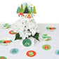 Big Dot of Happiness Camping Large Confetti, Happy Camper Kids Birthday Party Table Decorations, Giant Confetti Centerpiece - 27 Count Circles