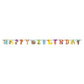 Cocomelon "Happy Birthday" Large Jointed Banner - Vibrant & Adorable Design - Perfect for Kids Birthdays & Events