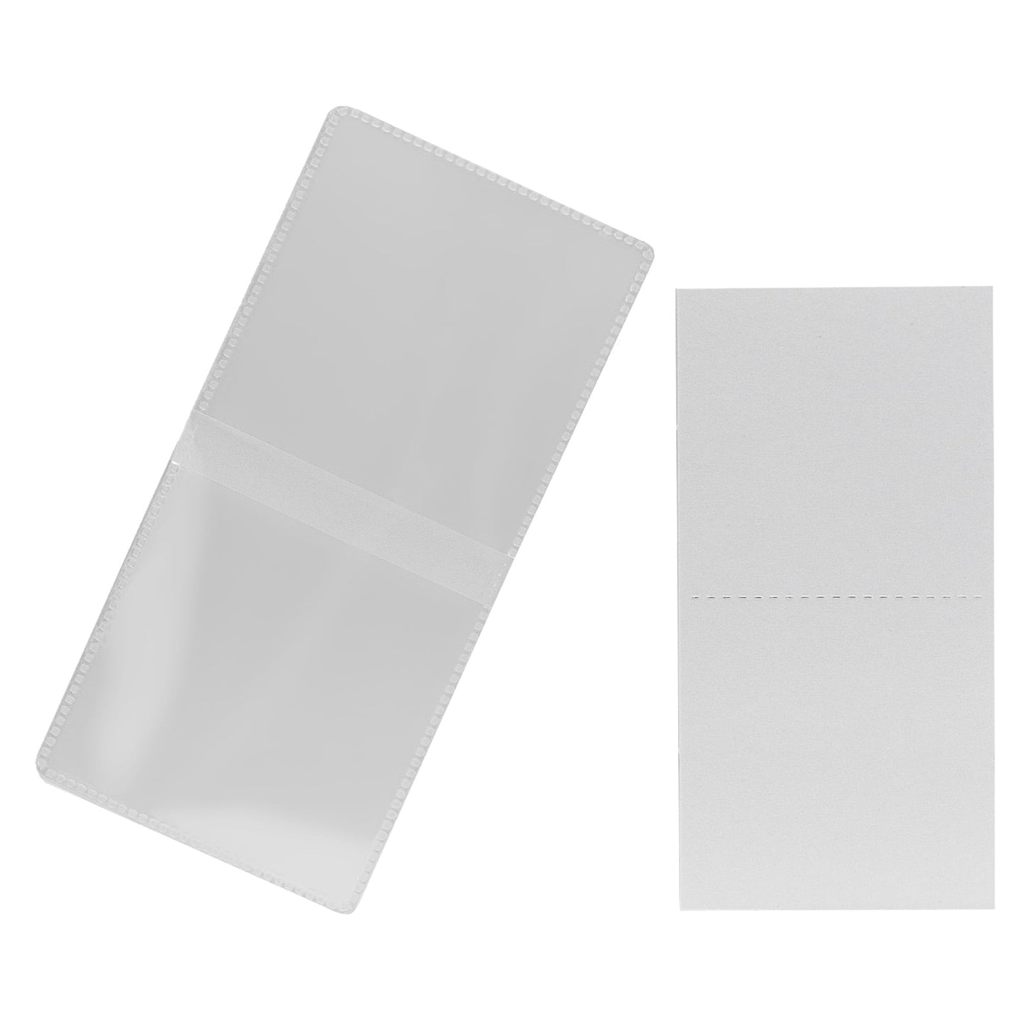 Coin Shield 50 2x2 Double Pocket Coin Flips PVC Free Clear Vinyl Holders with Inserts