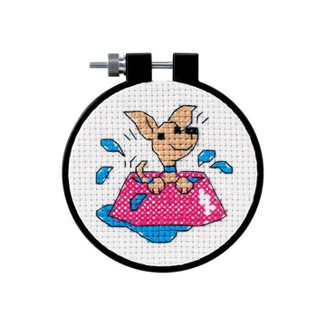 2 Item Learn-A-Craft Cross Stitch Kits Bundle: Puppy and Kitty