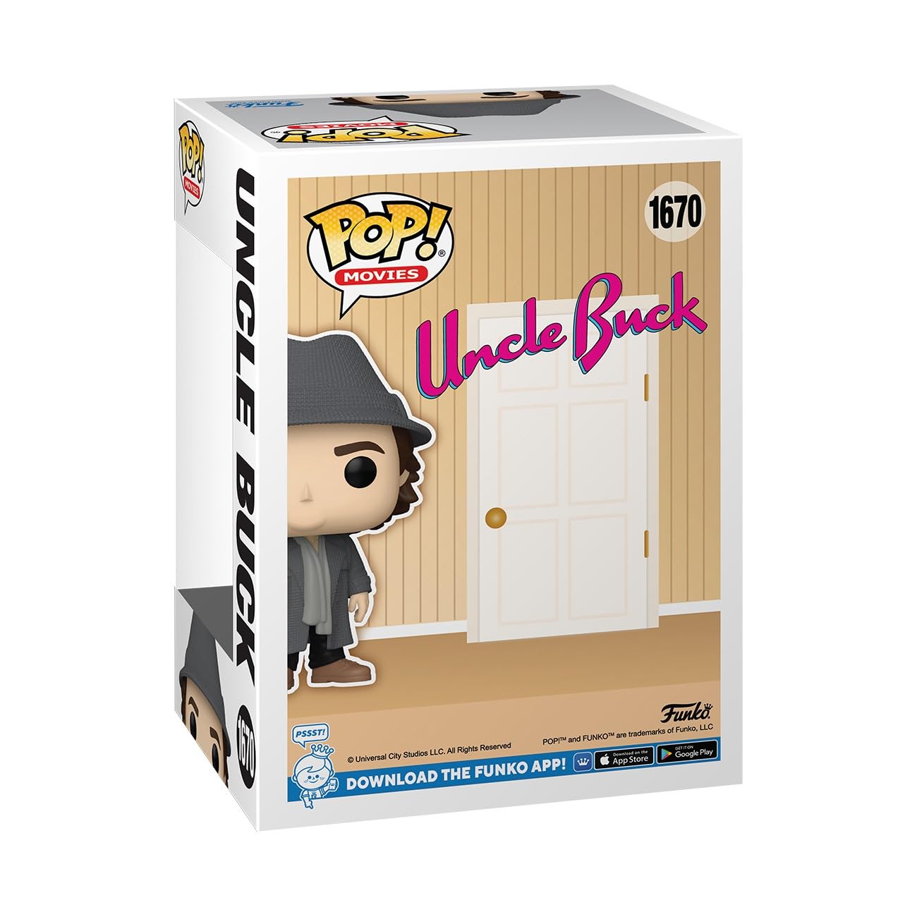 Funko POP Movies: Uncle Buck - Buck - Collectable Vinyl Figure - Gift Idea - Official Merchandise - for Kids & Adults - Movies Fans - Model Figure for