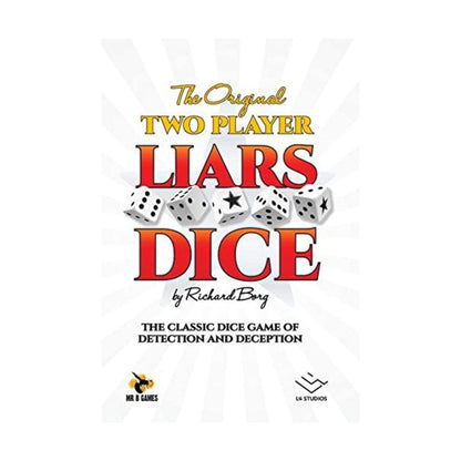 Mr. B Games Liars Dice 2 Player Edition Board Game