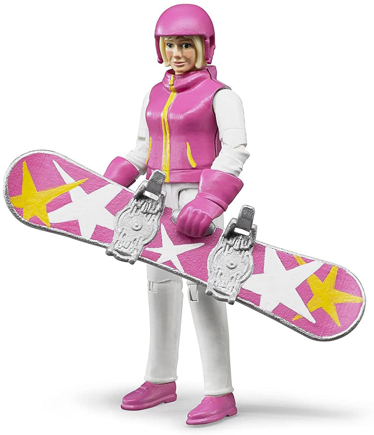 Bruder 60420 Snowboarder with Accessories, Toy Figure, Action Figure