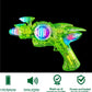 - 2 Pack - NEON Green Light-up Galaxy Space UV Glow Super Space Blaster Flash Gun (11") Noisy Blacklight Reactive Glow in Dark Space Blaster. Plastic