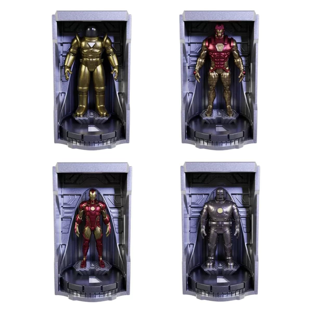 Marvel HeroClix Iconix: Hall of Armor | Iron Man Suit Collection