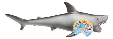Epic Toysmith Great White Shark - Giant Realistic Marine Ocean Animal Play Toy Figure for Kids (21 inches Long), 7920