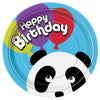 Panda Birthday Dinner Plates, 8ct