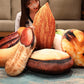 WeiWeiLee Simulation Nuts Plush Pillow Creative Soft Plush Cushion Sleeping Hugging Pillow (Cashew(50×18cm))