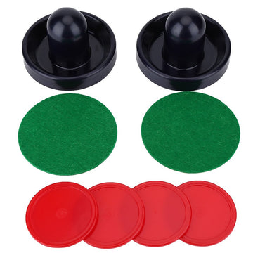 Air Hockey Pushers, Goalies Ice Hockey Pushers Pucks Set Replacement for Tables Games Baseball and Softball Supplies Table Hockey Pucks