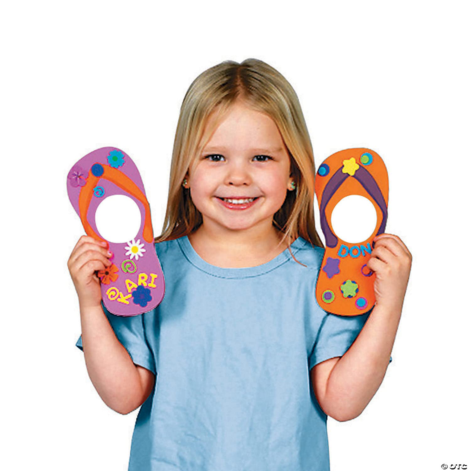 Fabulous Foam Flip Flop Frames - Crafts for Kids and Fun Home Activities VBS 2026