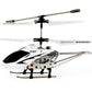 Syma S107G 3 Channel RC Helicopter with Gyro, White and silver