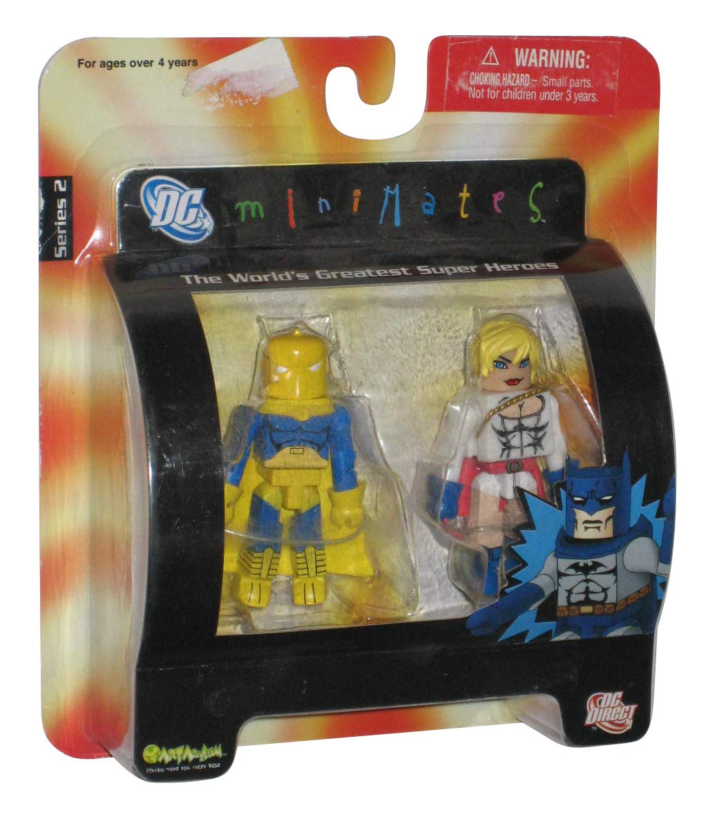 Dc Minimates Series 2 Dr. Fate & Power Girl
