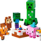 LEGO Minecraft 21281 Baby Pig’s Birthday Celebration - 351-Piece Build & Play Set with Creeper, Baby Pig, Fox, Llama, Cat, Zombie Mobs + Buildable
