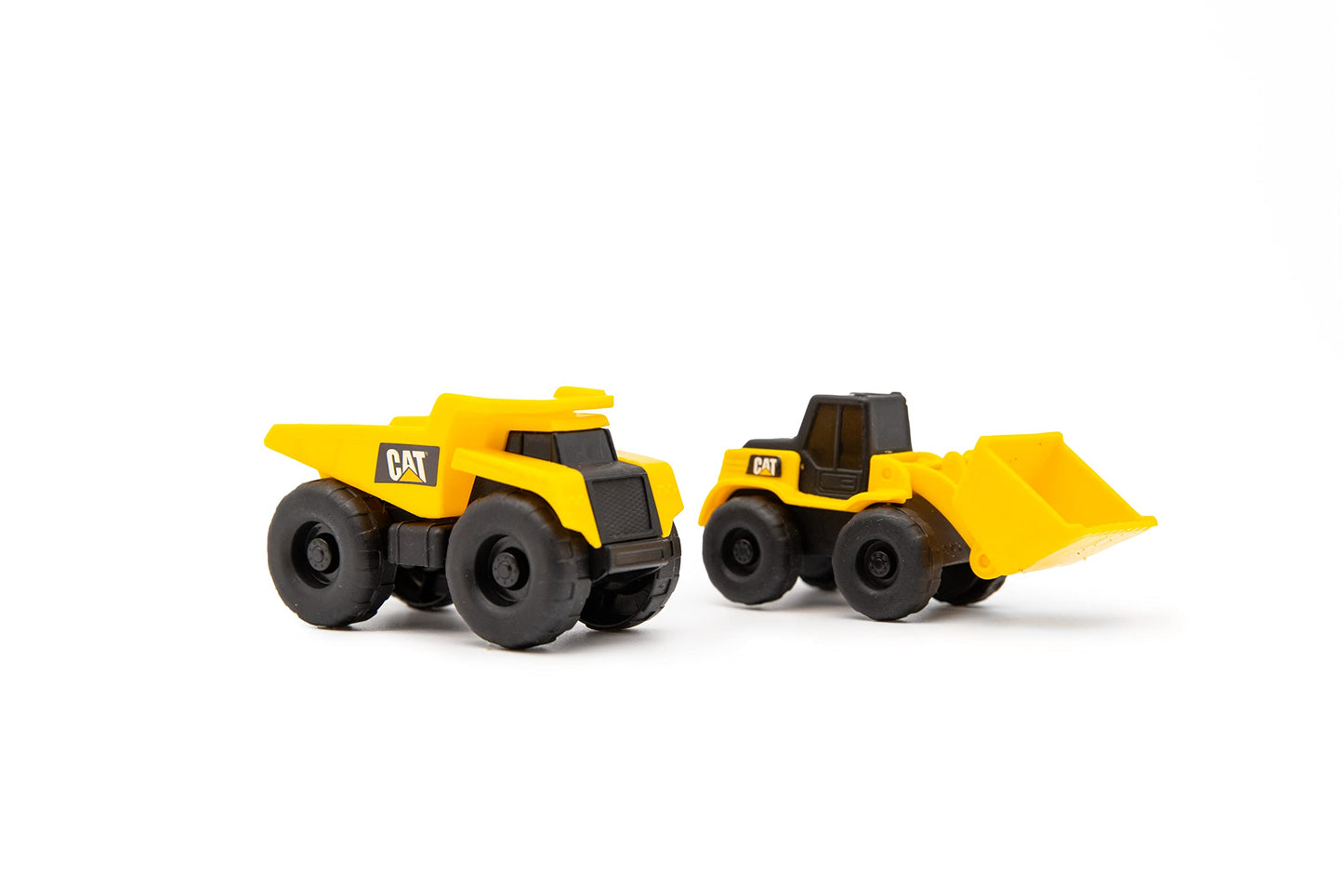 CAT Construction Toys Little Machines Ground Crew Playset with Insta-Dirt - Sensory Toys for Kids Ages 3 and Up - 15X Fast-Growing Dirt Compound & 2