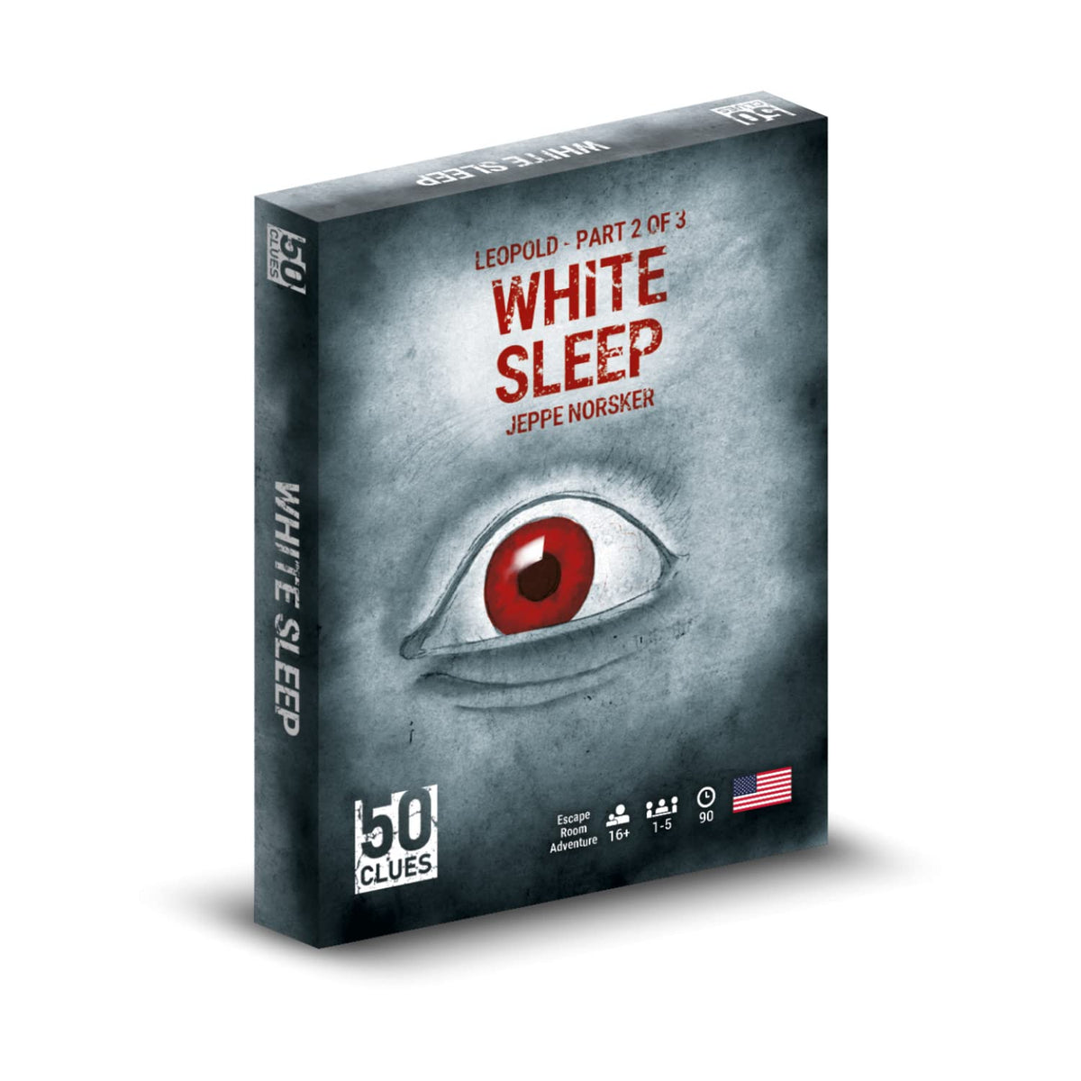 50 Clues: Part Two: White Sleep - 1-5 Players - Party Card Games - 90 Minutes of Gameplay - Games for Family Game Night and Parties - Card Games for