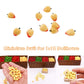 SXFSE Dollhouse Decoration Accessories,10Pcs 1:12 Dollhouse Miniature Fruit Yellow Peach Kitchen Dining Model Play Toy