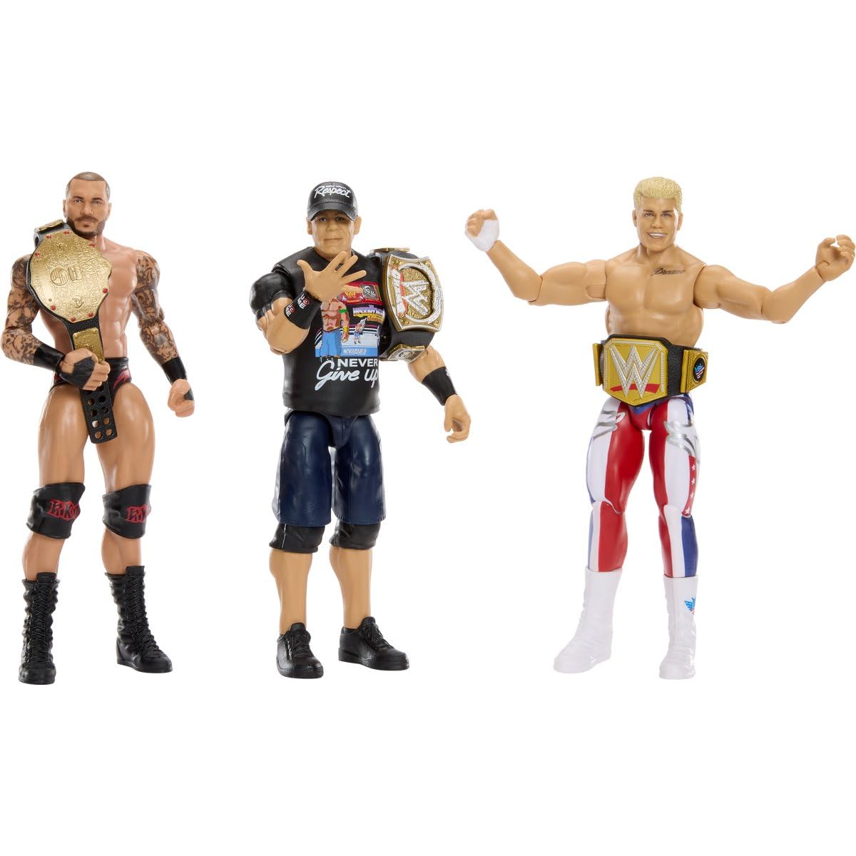 WWE Randy Orton Main Event Series Champions 2026 Action Figure with World Heavyweight Championship Title Belt, 6-inches