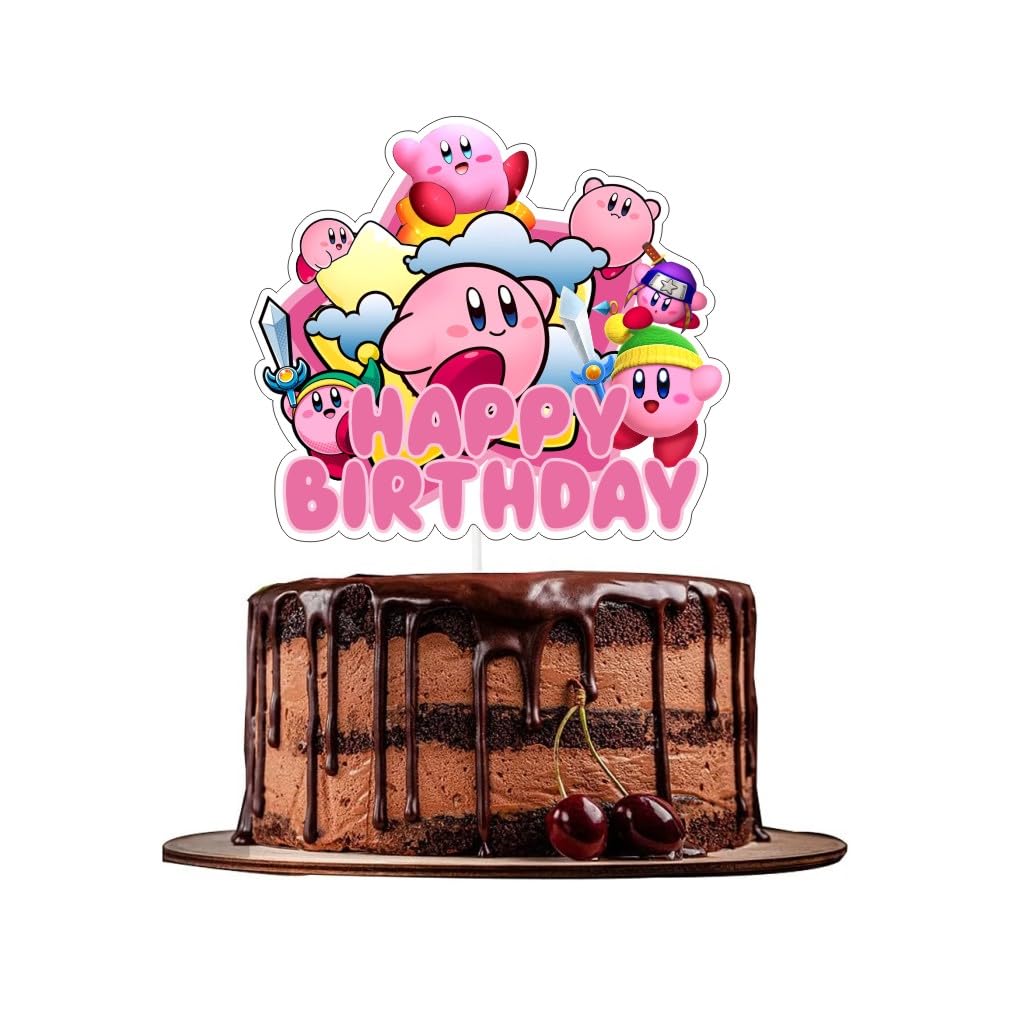 25pcs Star Cake Decorations with 1pcs Cake Topper, 24pcs Cupcake Toppers for Star Birthday Party Supplies