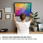 Gradient Jigsaw Puzzle 500 Pieces, Puzzle Saver Sheets and Hanger Included! Difficult Puzzles for Adults and Teens! Perfect for Family or Date Night!