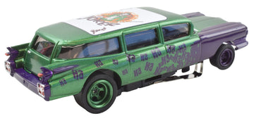 Auto World x Premium Hobbies 4Gear Batman The Joker 1959 Cadillac HO Scale Slot Car CP7944