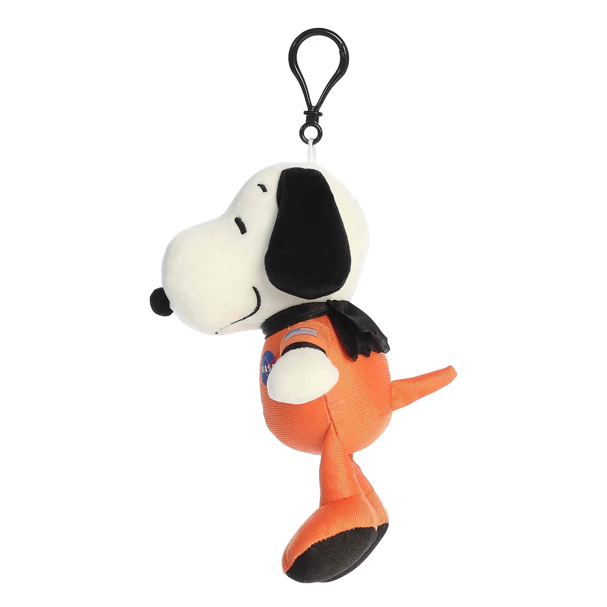 Aurora Peanuts 7" Orange Spacesuit Snoopy Adorable Clip-On