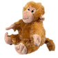 We Stuff 'em...You Love 'em! Cuddly Soft 16 Inch Stuffed Long Hair Monkey Plush Toy