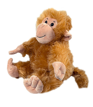 We Stuff 'em...You Love 'em! Cuddly Soft 16 Inch Stuffed Long Hair Monkey Plush Toy