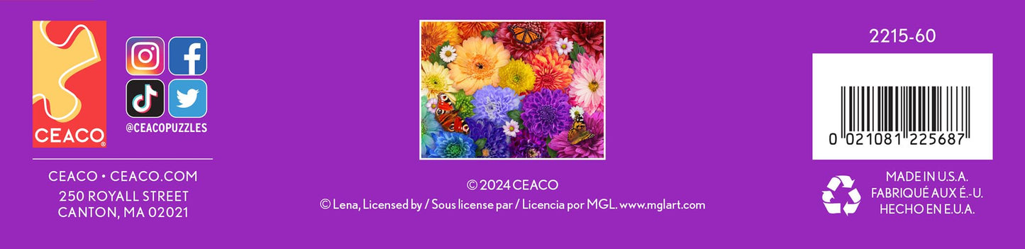 Ceaco Flower Spectrum 300 PC Puzzle