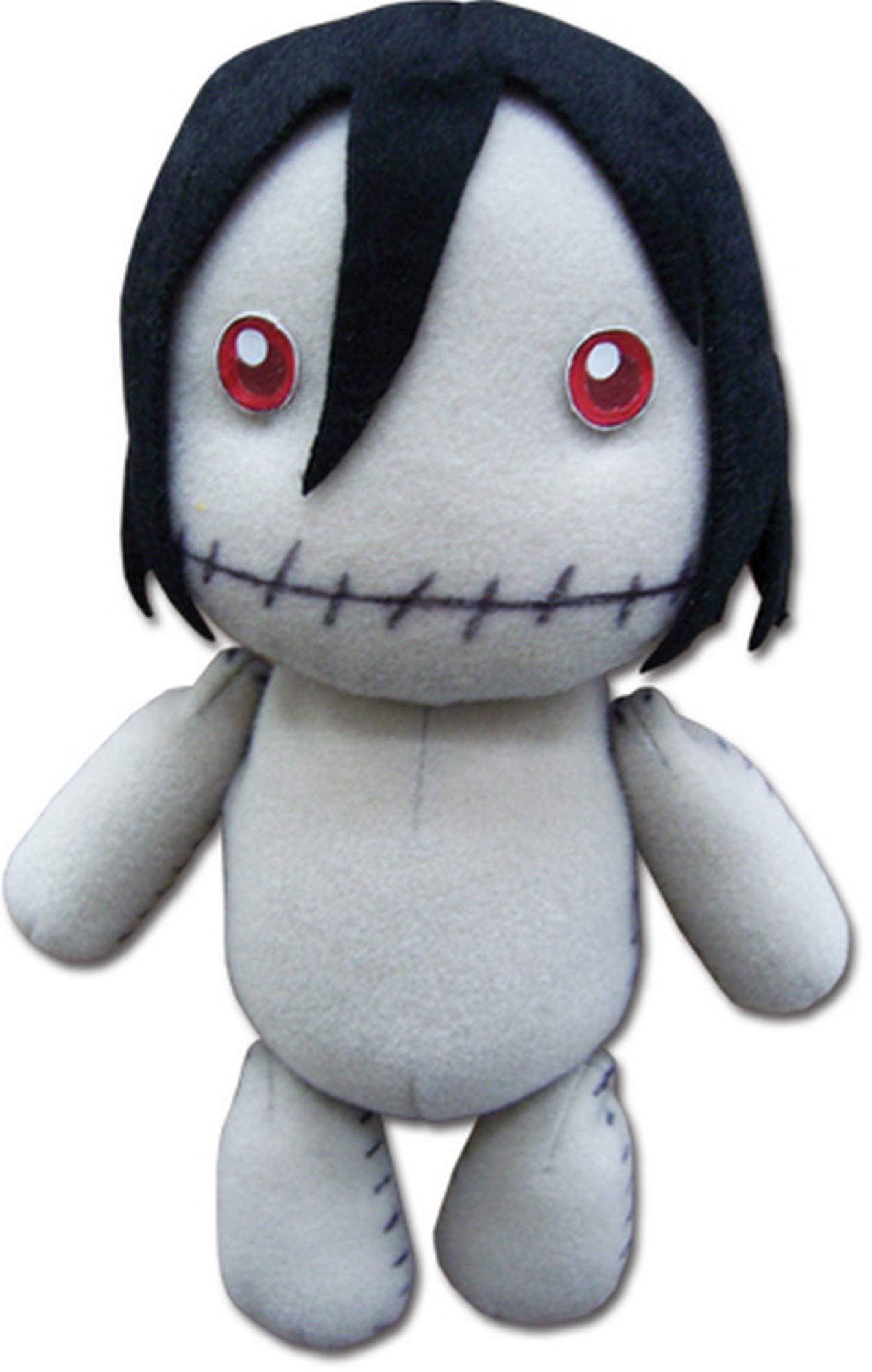 Great Eastern Entertainment Black Butler Sebastian Made by Grell Plush Multi-colored, 13"
