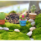 Dollhouse Decoration Plant Pots Miniature Green Potted Bonsai Models Decor,1:12 Miniature Plant