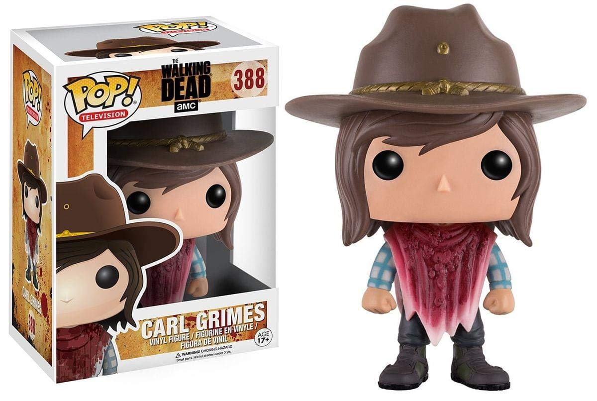 Funko POP Television: The Walking Dead - Carl Grimes Action Figure