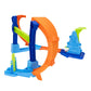 Hot Wheels Stunt Tracks Corkscrew Jump Champion & Toy Car