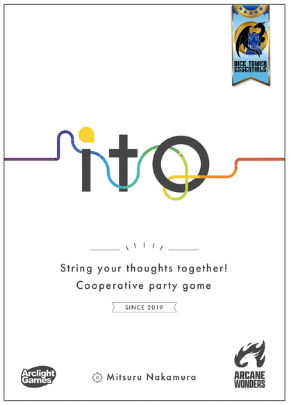 Arcane Wonders ito | Cooperative Strategy Party Card Game for Ages 8 Plus | 2 to 10 Players | Secret Clue Category Challenge for Families Groups