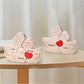 Personalized Wooden Cute Ducks Family Puzzle Toy, Customizable Puzzles with 2-5 Names, Love You Home Decor Gift for Mom Dad Grandma, Toddler Puzzle