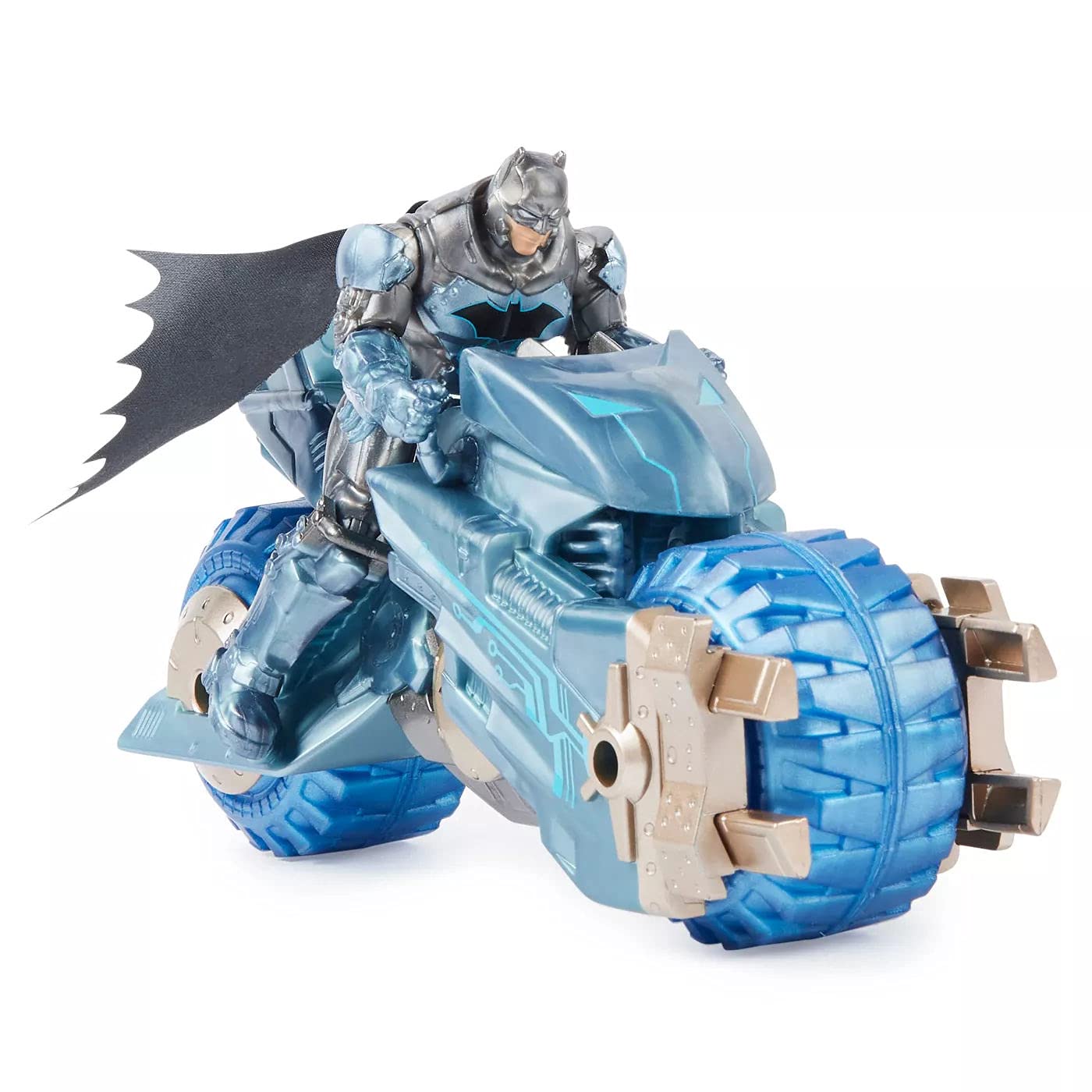 DC Batman 2021 Gotham City Guardians Pack: Metal-Tech Batman, Robin, Nightwing, Batgirl, Talon, Batcycle, Bat-ATV
