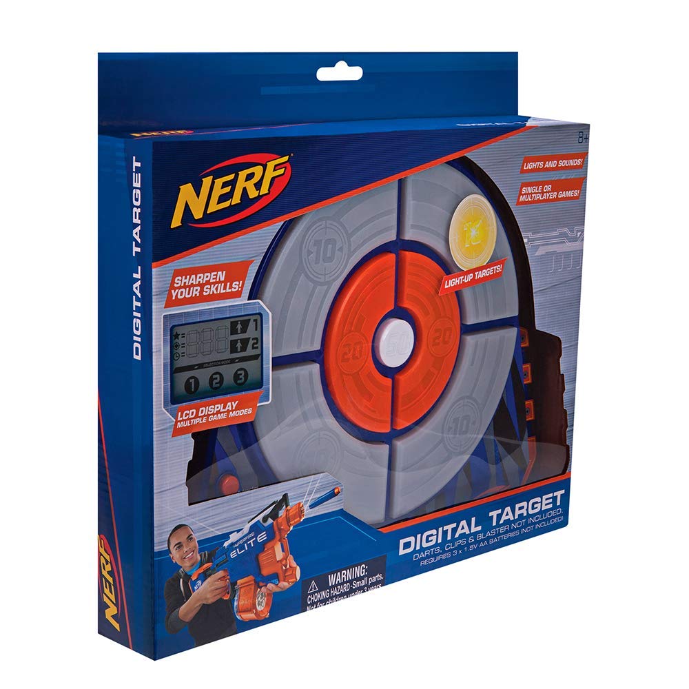 NERF NER0156 Elite Digital Target Game, Multi