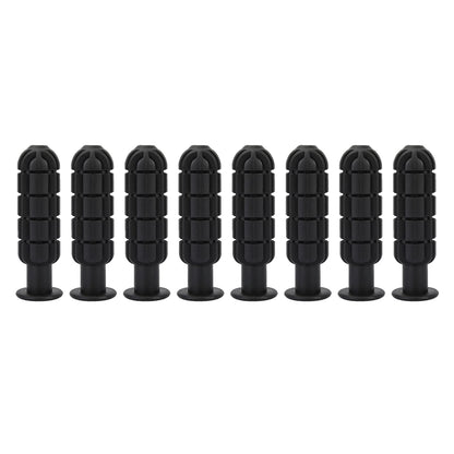 Alomejor Foosball Handles, Easy Grip and Control, Table Football Grips, 8-Piece Set for Home Office Game Room Bar Use