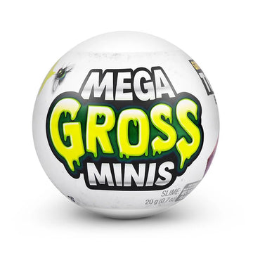 ZURU 5 Surprise Mega Gross Minis Mystery Pack [5 Grossest Surprise Miniature Toys Ever!], Green, (AZT77355GQ2)