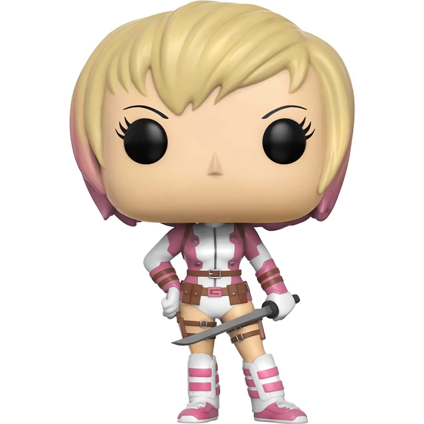 Unmasked Gwenpo o l (Walgreens Exc): Fun ko P o p ! Vinyl Figurine Bundle with 1 Compatible 'ToysDiva' Graphic Protector (213-13187 - B)