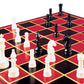 Pressman Toy Chess in Box, Red, 5"