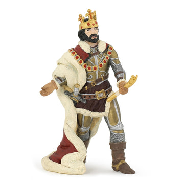 Papo - Realistic King Ivan Figure - Ages 3+ - Enchanted World Collection - Creative Play Royal World - Gift Idea Toy for Girls and Boys