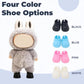16 Pcs Doll Accessories Set Specially Designed for 15-17cm Doll Clothing, Includes 2 Headphones, 4 Glasses, Camera, Bag, Water Bottle, Console, 2