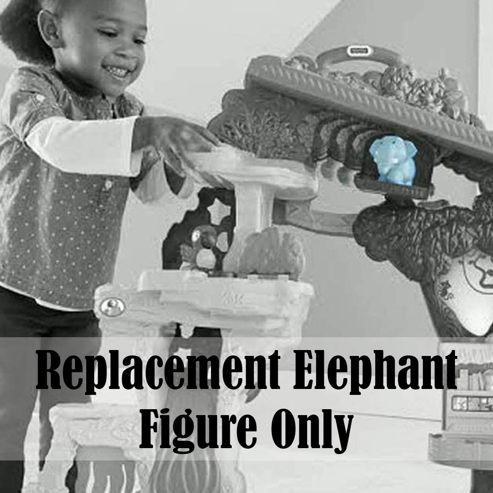 Replacement Part for Safari Playset - Fisher-Price Little People Share and Care Safari FHF35 - Includes 1 Elephant Figure
