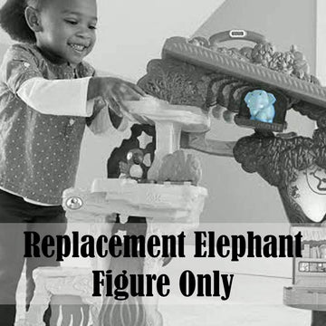 Replacement Part for Safari Playset - Fisher-Price Little People Share and Care Safari FHF35 - Includes 1 Elephant Figure